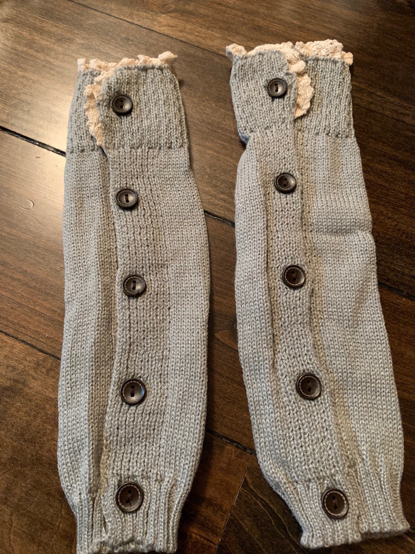 Girl's Grey Legwarmer