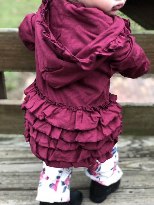 Mosey Ruffle Butt Jacket