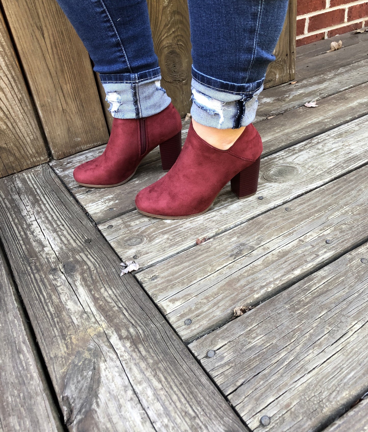 Merlot Booties