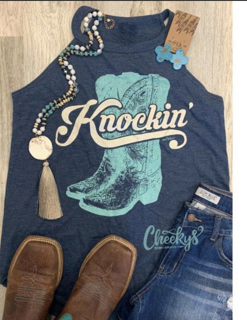 Cheeky’s Knockin’ Boots Tank