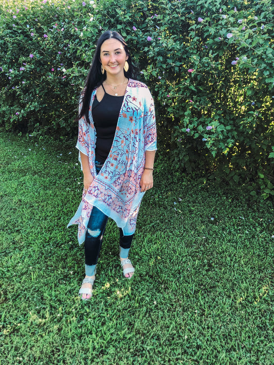 The Krista Kimono | Violet