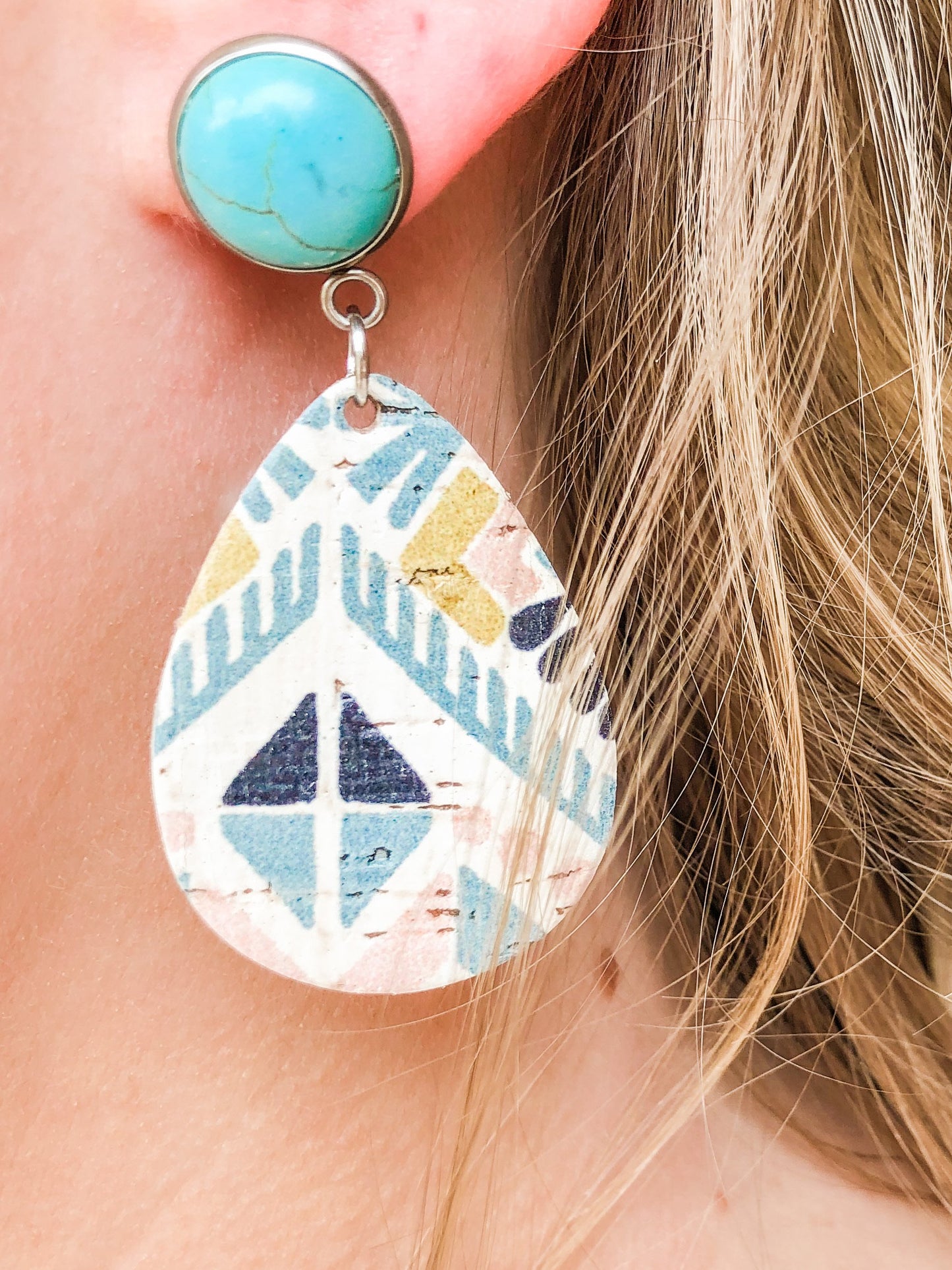 Spring Aztec Dangle Corkies