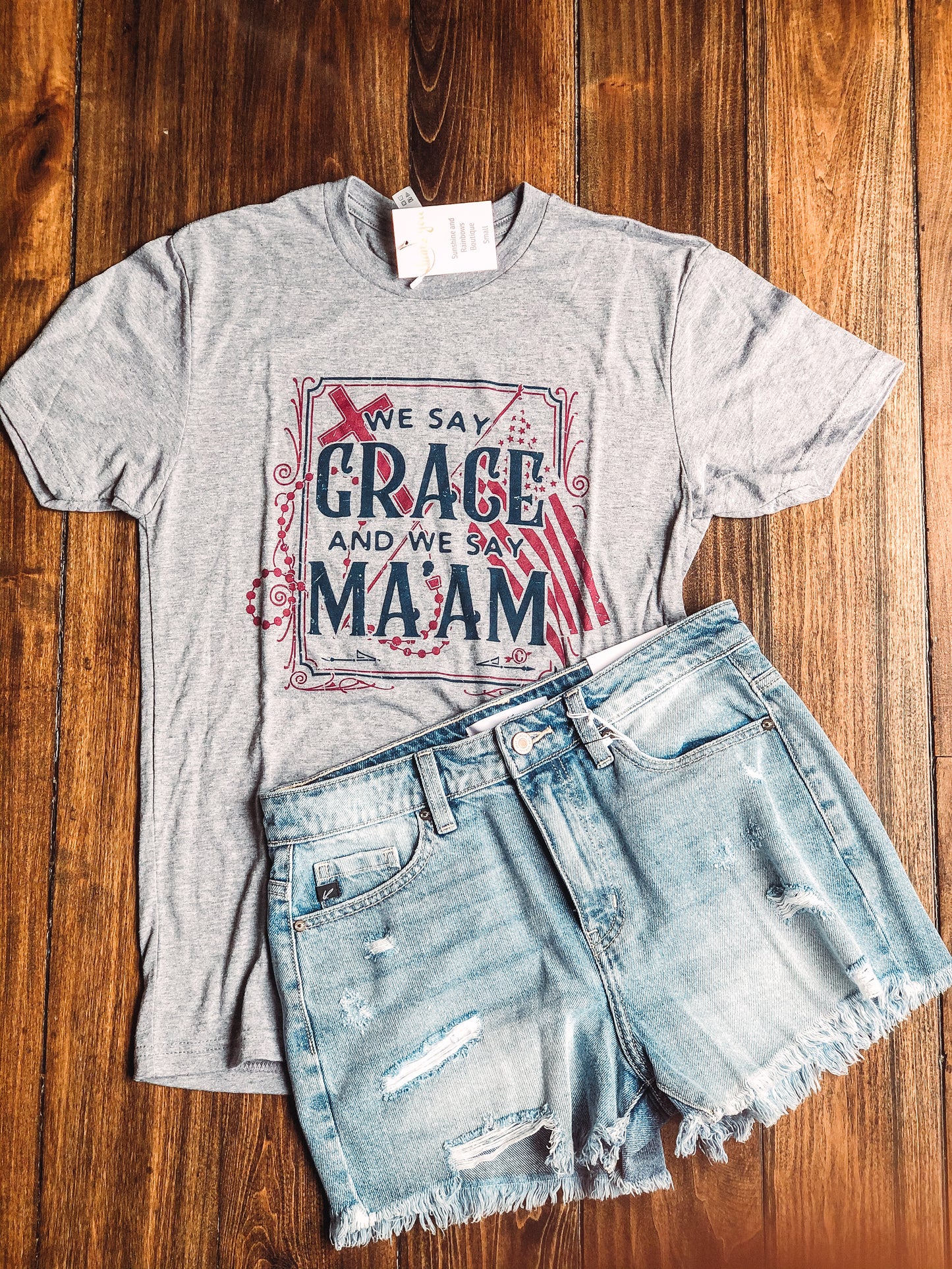 Cheeky’s We Say Grace Graphic Tee