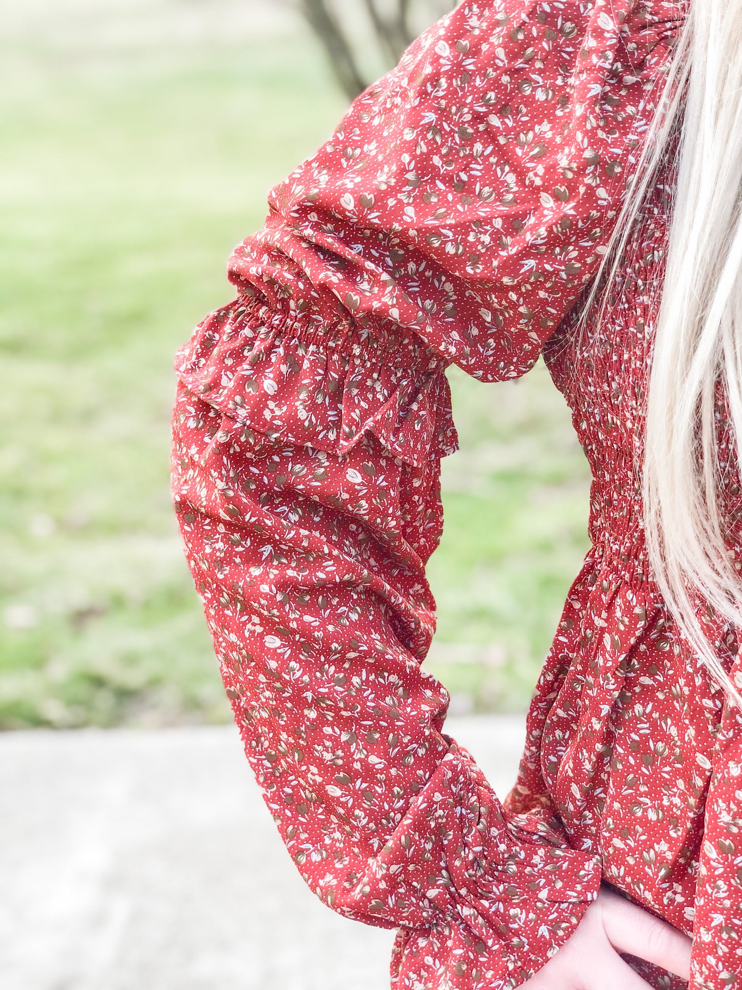 The Lily Smocked Top