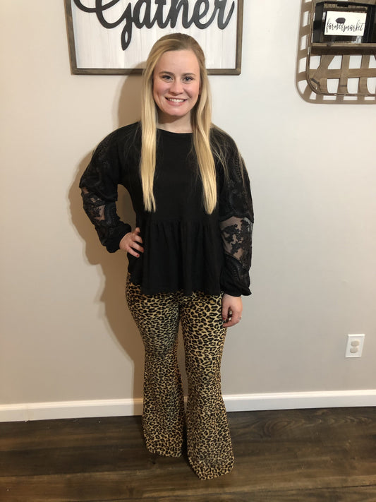 Wild About You Corduroy Bell Bottoms-Read sizing!