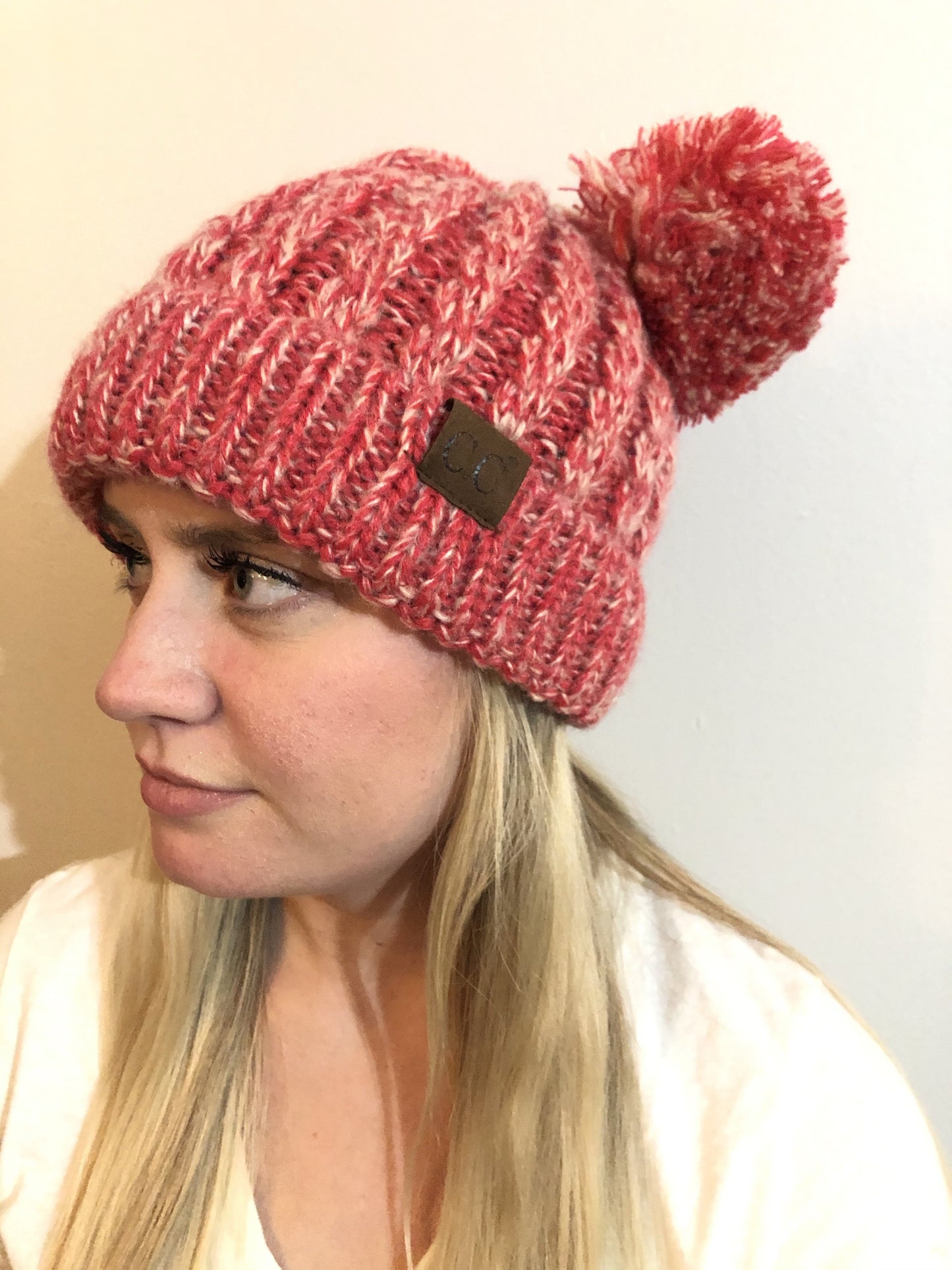 CC Double Pom-Pom Beanie