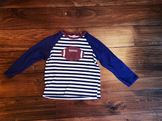 Boys Football Raglan Top