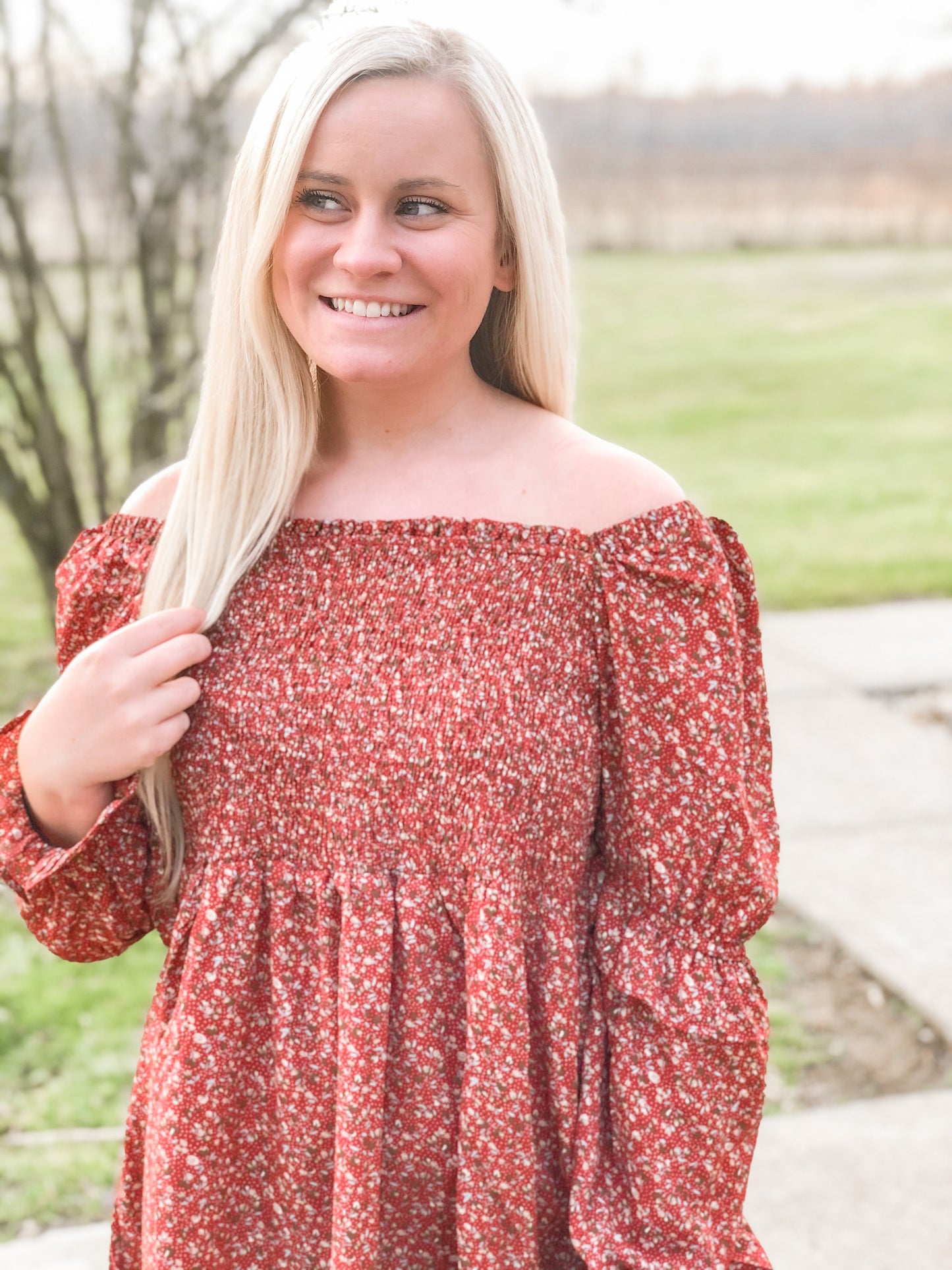 The Lily Smocked Top